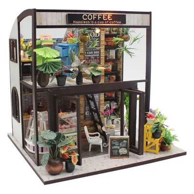 2Kids Toys Miniatura domečku COFFEE hnědá