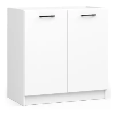 Ak furniture Kuchyňská skříňka pod dřez Olivie S 80 cm bílá