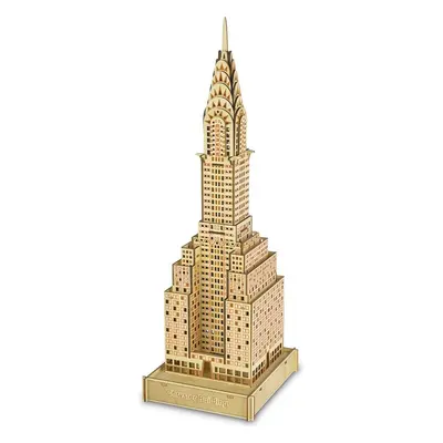 Woodcraft construction kit Dřevěné 3D puzzle Chrysler Building