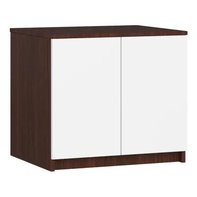 Ak furniture Nástavec na skříň Star 60 cm venge/bílý mat