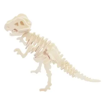 Woodcraft construction kit Dřevěné 3D puzzle Tyrannosaurus