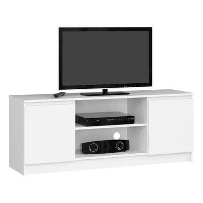 Ak furniture TV stolek Tonon 140 cm bílý