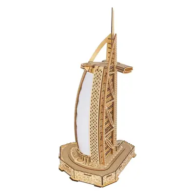 Woodcraft construction kit Dřevěné 3D puzzle Burdž al-Arab