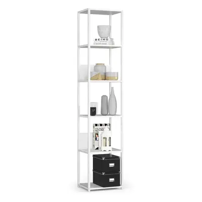 Ak furniture Regál LOFT 40 cm bílý