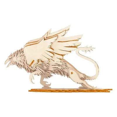 Woodcraft construction kit Dřevěné 3D puzzle Griffin