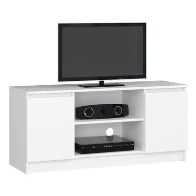 Ak furniture TV stolek Tonon 120 cm bílý