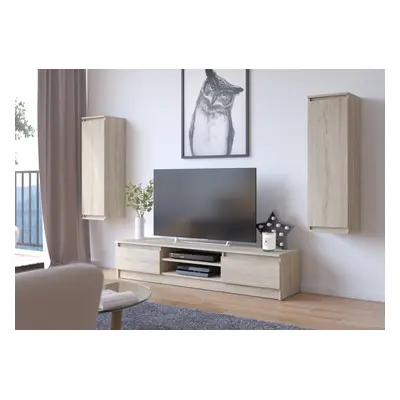 Ak furniture Obývací stěna CLP dub sonoma