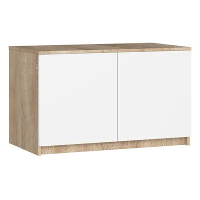 Ak furniture Nástavec na skříň Star 90 cm sonoma/bílý