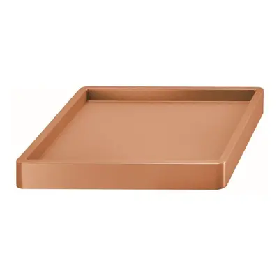 Prosperplast Pojízdná podložka Mobile Saucer Square terakota, varianta 44,6 cm