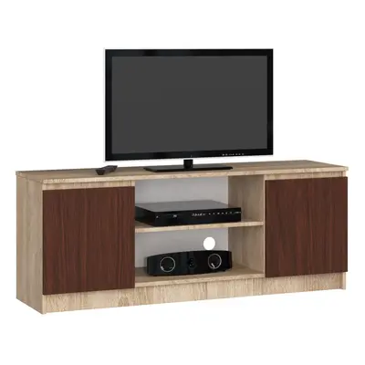 Ak furniture TV stolek Beron 140 cm sonoma/venge