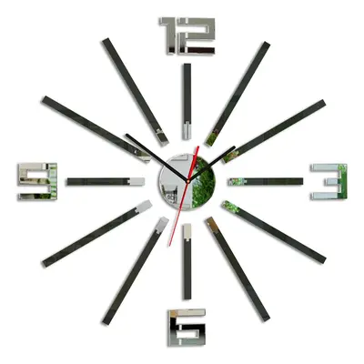 ModernClock 3D nalepovací hodiny Sheren wenge