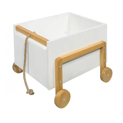 Kocot kids Dětský úložný box Victor 60 cm bílý