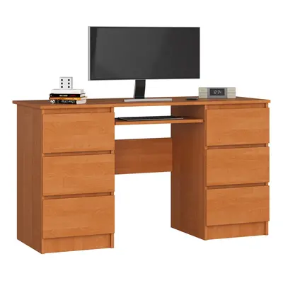 Ak furniture Psací stůl A-11 135 cm olše