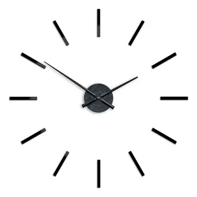 ModernClock 3D nalepovací hodiny Solo černé