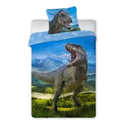 Faro Bavlněné povlečení T-Rex 001 - 140x200 cm