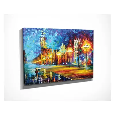 Wallity Obraz CLASSIFA 30x40 cm modrý/žlutý