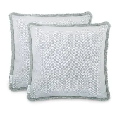 AmeliaHome Sada povlaků na polštář CLEAR 2 ks 45x45 cm šedá