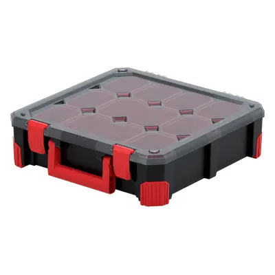 Prosperplast Organizér TITANIO 39 x 39 x 11 cm černo-červený