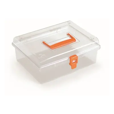 Prosperplast Organizér GEORG 24,5 x 21,4 x 10 cm oranžový