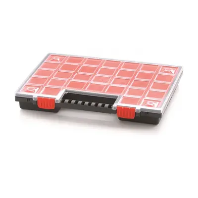 Prosperplast Organizér ZERGOB 39,9 x 30,3 x 5 cm černo-červený