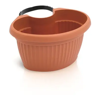 Prosperplast Květináč Terra Spout oranžový, varianta 19,8 cm