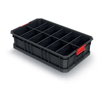 Prosperplast Dílenský box MODIXX II 52 x 32,7 x 12,5 cm černo-červený