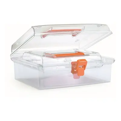 Prosperplast Sada organizérů 2v1 GEORG 24,5 x 21,4 x 10 cm oranžová