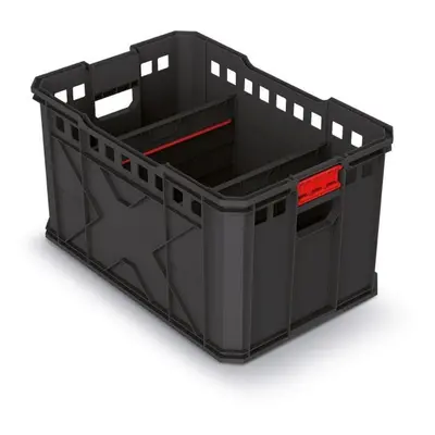 Prosperplast Dílenský box XEBLOCCK PRO 53,6 x 35,4 x 30 cm černo-červený