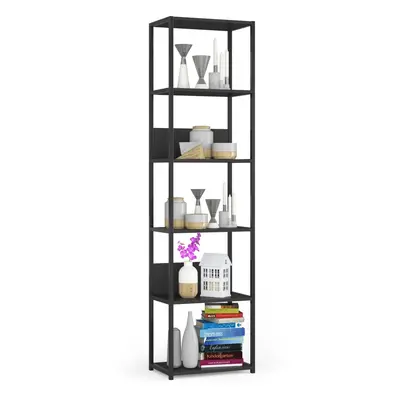 Ak furniture Regál LOFT 50 cm černý