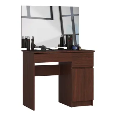 Ak furniture Kosmetický stolek se zrcadlem P-2/SL I wenge pravý