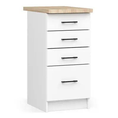 Ak furniture Kuchyňská skříňka Olivie S 40 cm 4S bílá