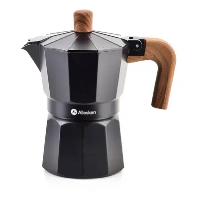 Allesken Moka konvice CARINA 120 ml černá