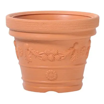 Prosperplast Květináč Decora Ancient oranžový, varianta 39 cm