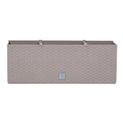 Prosperplast Truhlík RATAN CASE mocca, varianta 60 cm