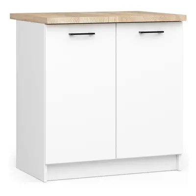 Ak furniture Kuchyňská skříňka Olivie S 80 cm 2D bílá