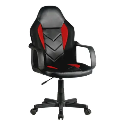 Ak furniture Dětská herní židle GAME černo-červené