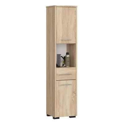 Ak furniture Koupelnová skříňka Fin II 30 cm dub sonoma