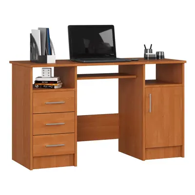 Ak furniture Volně stojící psací stůl Ana 124 cm olše