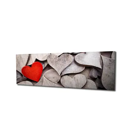 Wallity Obraz na plátně Only your heart PC133 30x80 cm