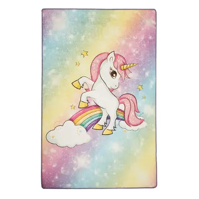 Conceptum Hypnose Dětský koberec Unicorn 100x160 cm vícebarevný