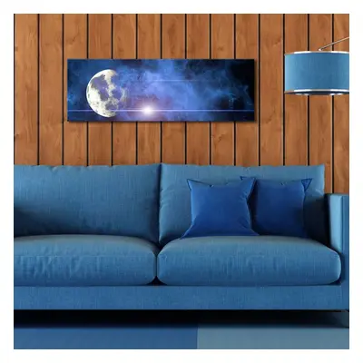 Wallity Obraz s LED osvětlením VESMÍR 54 30 x 90 cm