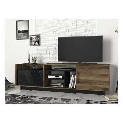 Kalune Design TV stolek SIENTO 180 cm ořech/černý