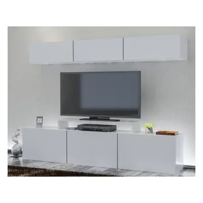 Kalune Design Obývací stěna LINIE 180 cm bílá