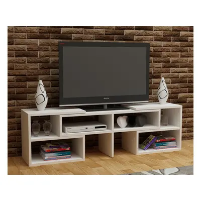 Kalune Design TV stolek CARE 137 cm bílý