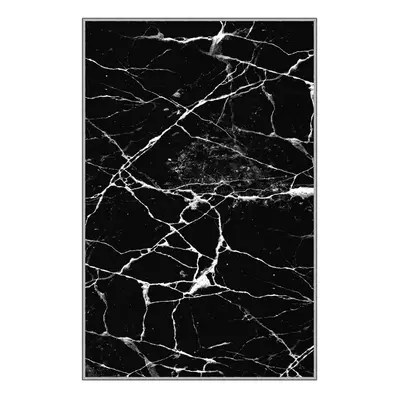 Conceptum Hypnose Koberec Black Marble 80x150 cm černý