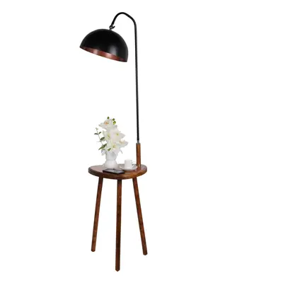 Opviq Stojací lampa Sehbali VI 165 cm hnědá/černá