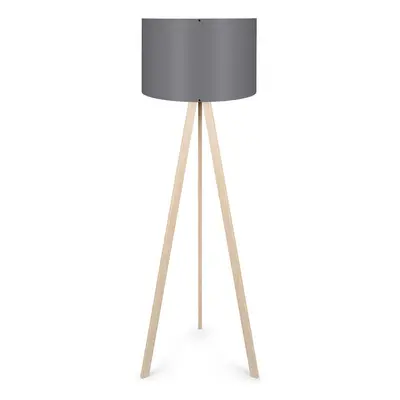 Opviq Stojací lampa AYD II 140 cm šedá