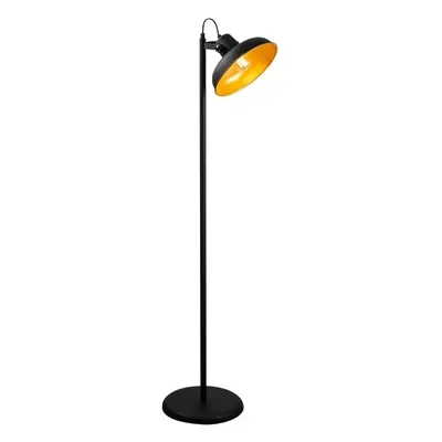 Opviq Stojací lampa Lik III 145 cm černá