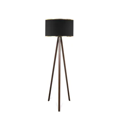 Opviq Stojací lampa AYD II 140 cm černá