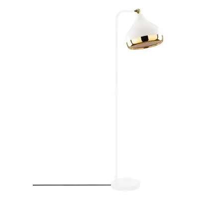 Opviq Stojací lampa Yildo 120 cm zlatá/bílá